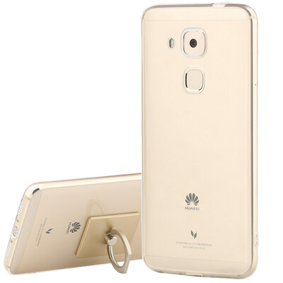 

Freeson Huawei Mammoth 5 G9 Plus Phone Case Silicone Soft Shell Dustproof Plug Case Ring Button Set Transparent