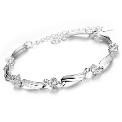 

Хао Экстремальный Silver (HAOZHIZUN) любовь браслет S925 серебряный браслет ювелирные изделия ювелирные изделия женщина витую часть ювелирных изделий