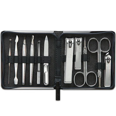 

【Jingdong Supermarket】 777 Nail Knife Set Nail Clamp Clamp Set 11 Set TS-950TC Black