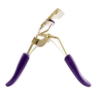 

Babaluosha gold-plated curling elastic eyelash curler anti-skid handle hand-held shaft design three-dimensional curling eyelashes lasting curling natural curvature