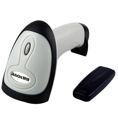 

BAOX BX-W688 Wireless Smart Barcode Scanner Высокопроизводительная сканирующая лента Функция хранения U-портовый приемник