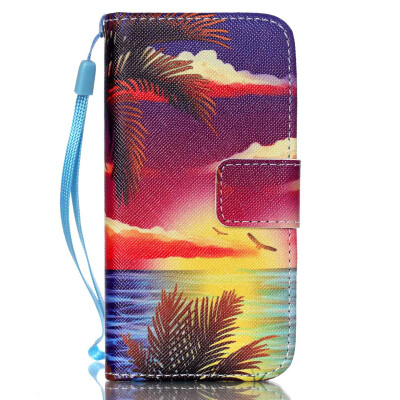 

Coconut Water Design PU Leather Flip Cover Wallet Card Holder Case for SAMSUNG S3