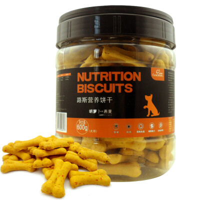 

Luce luscious pet dog snack snack biscuits carrot oat nutrition biscuits 600g