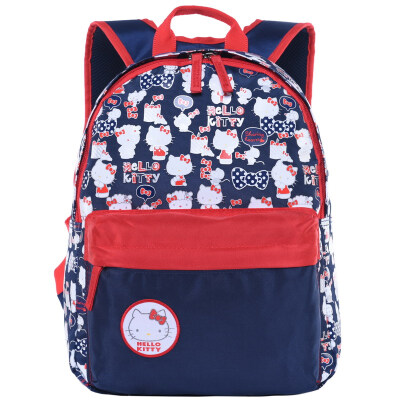 

Hello Kitty (hellokitty) kindergarten bag cute light casual simple kindergarten bag backpack CC-HK3162B black