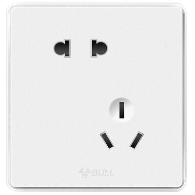 

Bull BULL switch socket G18 series of five-hole switch 86-type socket panel G18Z223 10 only installed