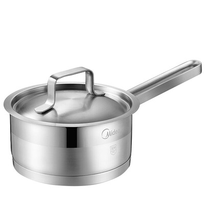 

Jingdong Supermarket the United States&the United States 304 stainless steel milk pot hot milk cook noodle soup pot full steel 16cm gas cooker general TG16N1