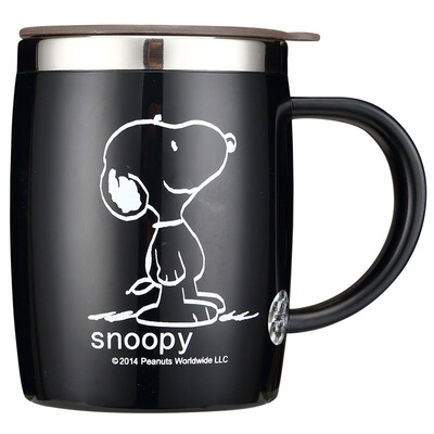 

Супермаркет] [Jingdong Snoopy (SNOOPY) стеклянный офис кружка чашка 420ml мило пару чашек DP-58002H