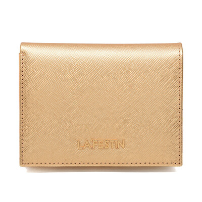 

Рафи Sting (La Festin) короткий кошелек кожаный бумажник женщина шлифа жа Champagne Gold 618 715