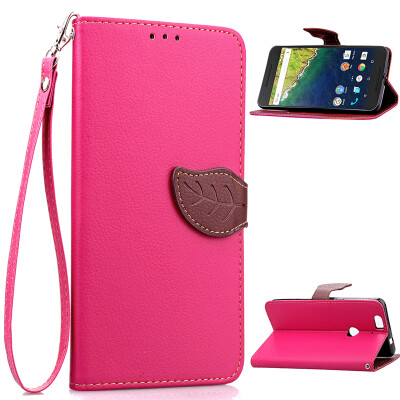 

Pink Design PU Leather Flip Cover Wallet Card Holder Case for Google Nexus 6P