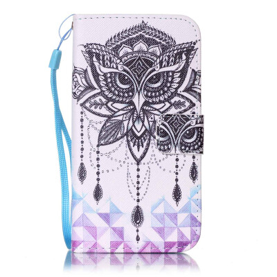 

Eagle Campbell Design PU Leather Flip Cover Wallet Card Holder Case for SAMSUNG J5