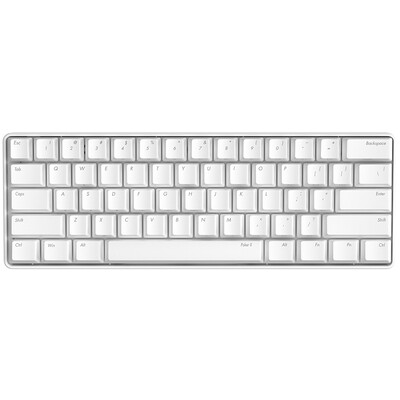 

ikbc new poker2 Type-C 61 key mini mechanical keyboard PBT keycap original Cherry shaft white red shaft