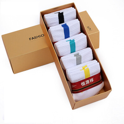 

Heng Yuan Xiang socks men socks sports socks men socks men basketball socks cotton socks in the tube socks 5 double mixed color A9170911