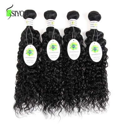 

On Sale Grade 7A brazilian virgin hair water wave 10pcs brazilian curly hair 100% real human hair weaves free shipping