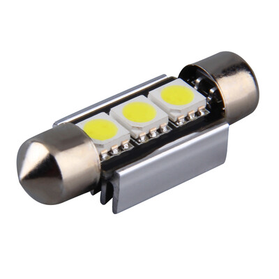 

36мм CANBUS Ошибка Free 3 LED 5050 SMD 6418 C5W номерного знака плафон лампы