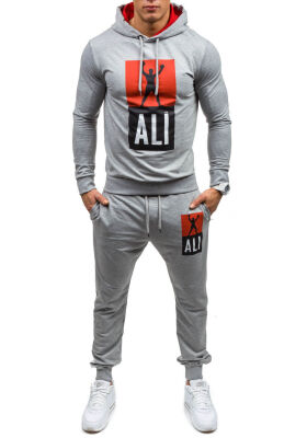 

Zogaa New men's fashion hooded and pant sets