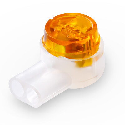 

Haile HT-302E-W high-end gold-plated version of the RJ45 ultra-five cable connector network dual-pass high-quality network through the head network cable docking device white