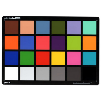 

X-Rite ColorChecker Classic Munsell 24-bit color reproduction color card