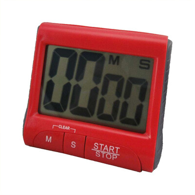 

Large LCD Digital Kitchen Timer Count-Down Up Clock Loud Alarm