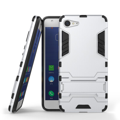

MOONCASE Съемные 2 в 1 Гибрид Броня Корпус двухслойный Противоударно крышка Крышка со встроенным Kickstand для Lenovo ZUK Z2