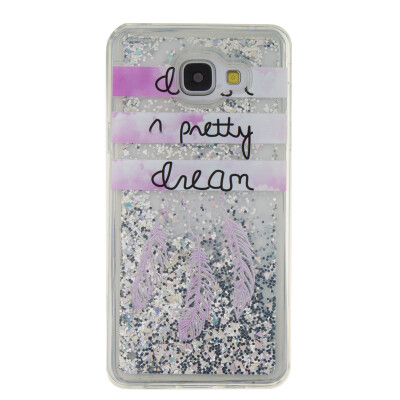 

Dynamic Quicksand Glitter Liquid Soft TPU Case Cover For SAMSUNG A310