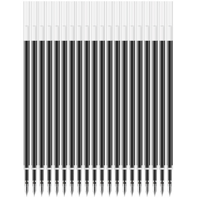 

Deli S754 07mm black gel pen refill signature pen refill 20 pcsbox