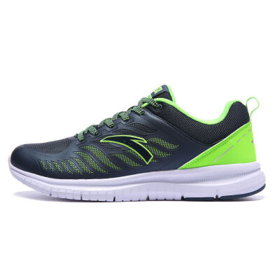 

Anta (ANTA) men's shoes wear slow shock running shoes light casual sports shoes 11645557-2 dark blue / fluorescent light green / Anta white 40