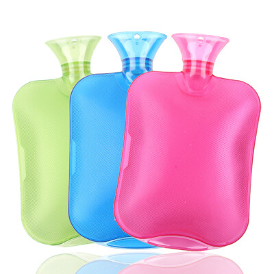 

Yinglite 2000ML Thermoplastic PVC Transparent Hot Water Bottle Bag Heat Cold Therapy Hot Water Sack