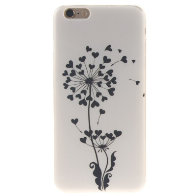 

Love dandelion Pattern Soft Thin TPU Rubber Silicone Gel Case Cover for IPHONE 6 Plus6S Plus