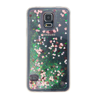 

Динамический Quicksand Блеск наливные Мягкая ТПУ чехол для SAMSUNG S5