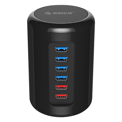 

Orrick Division (ORICO) RH4CS HUB USB разветвитель концентратор творческой Mac Pro Desktop Computer 4 USB3.0 заряженного с двумя черными USB удлиннитель кабеля