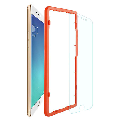

Easy to paste OPPO R9 Plus tempered film R9 Plus mobile phone film anti-fingerprint explosion-proof mobile phone film
