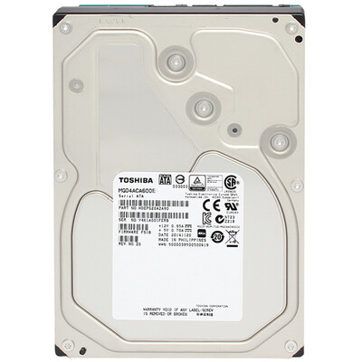 

Toshiba (TOSHIBA) 6TB 7200 оборотов 128M SATA для корпоративных жестких дисков (MG04ACA600E)