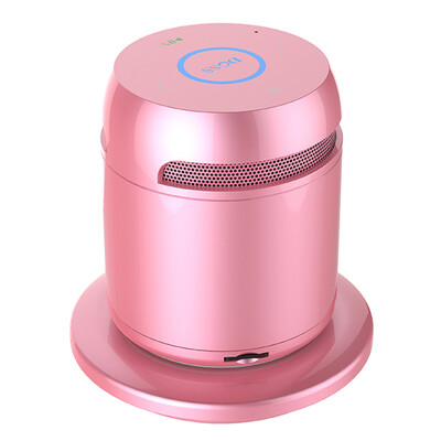 

Deshi (ДОСС) DS-1189S металл версия колонки Ximo 3S беспроводного Bluetooth, посвященные зарядки APP портативных карты стерео мини-сабвуфер розового золота