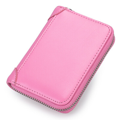 

Antimagnetic real pickup cover zipper scanning documents&cattle 18 card packet pickup