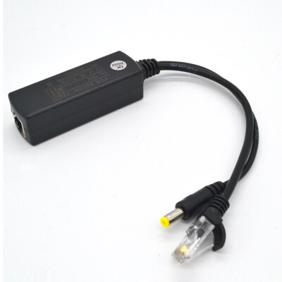 

PoE Splitter Adapter Cable 10/100Mbps 12V 1.25A Output for Network Power