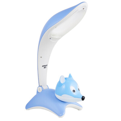 

【Jingdong Supermarket】 Guan Ya LED eye protection student learning desk lamp children's cartoon fashion creative bedroom bed reading lamp LA-F138 blue