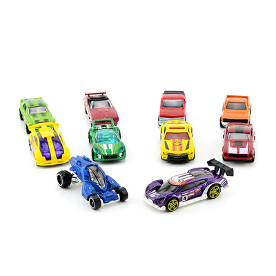 

Горячие колеса (HOT WHEELS) горячий маленький автомобиль модель автомобиль установлены десять 54886 (смешанные случайные поставки)