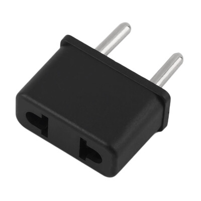 

US To EU Europe 220V Standard AC Power Plug Adapter Outlet Travel Converter