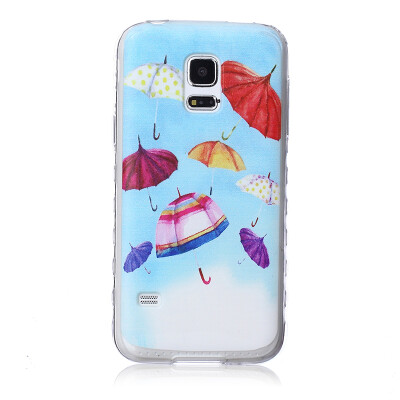 

umbrella Pattern Soft Thin TPU Rubber Silicone Gel Case Cover for SAMSUNG GALAXY S5 Mini