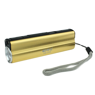 

KANGMING KANGMING metal light multi-function mini LED small flashlight without fire cigarette lighter charge treasure KM-L258