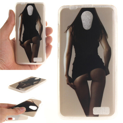 

Sexy Girls Pattern Мягкая обложка Тонкий ТПУ резиновый силиконовый гель чехол для Lenovo A319