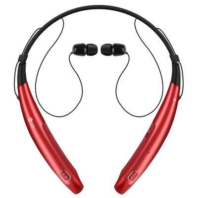 

LG HBS-770 Wireless Bluetooth Headset Sports Headphones Mobile Phone Headphones In-Ear Music Headphones Neck Wear Red