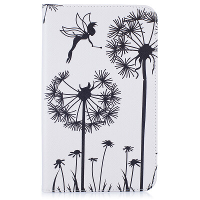 

Dandelion Style Embossing Classic Flip Cover with Stand Function and Credit Card Slot for SAMSUNG GALAXY Tab A 7.0 T280