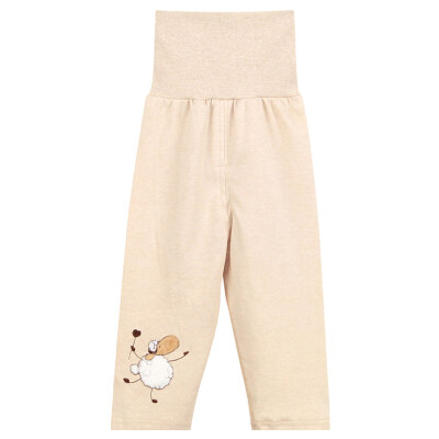 

Xin Song baby color cotton dual-use crotch belly pants newborn children's cotton underwear open crotch pants shallow card of its lamb C241B66 / 44