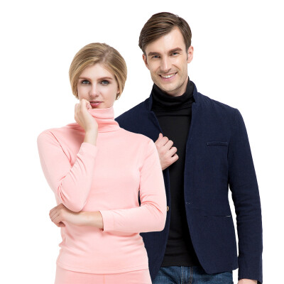 

Little nurse thermal underwear men&women high collar pile single piece shirt velvet warm lapel autumn clothing long pants DRY018 bottoming shirt pink  170100