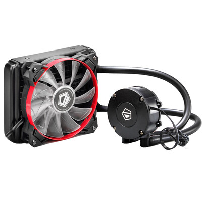 

ID-COOLING Frostflow 120 встроенный охладитель процессора с водяным охлаждением полная версия однорядных красных и черных вентиляторов