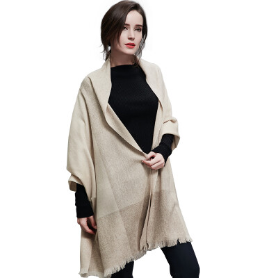 

Bao Shengxiang wool shawls ladies scarves autumn and winter thickening warm collar c8701 coffee meters
