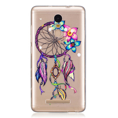 

Flowers chimes Dress girl Pattern Soft Thin TPU Rubber Silicone Gel Case Cover for XIAOMI RedMi Note3