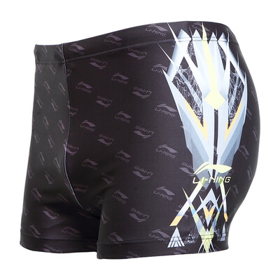 

Li Ning LI-NING плоский угол печать сундуки горячий весна мода купальники мужской купальник LSSL069-1 черный XXXL