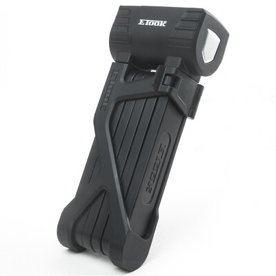 

ETOOK ET490 Bicycle lock electric car motorcycle lock alloy steel six fold four anti-theft folding lock mountain road bike car lock anti-9 tons hydraulic cut trumpet trumpet